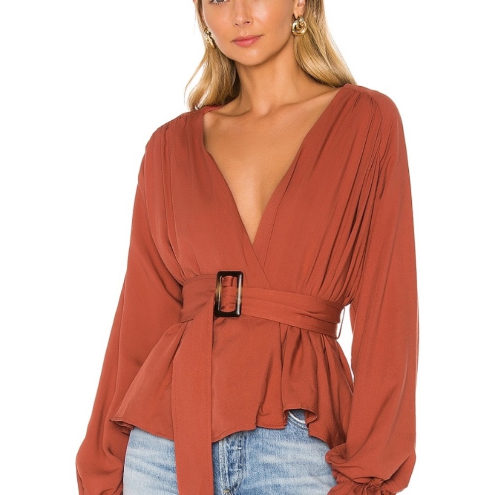 L'Academie NWT Dezi Jacket in Rust